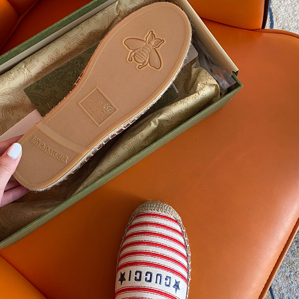 Women s Gucci star espadrille