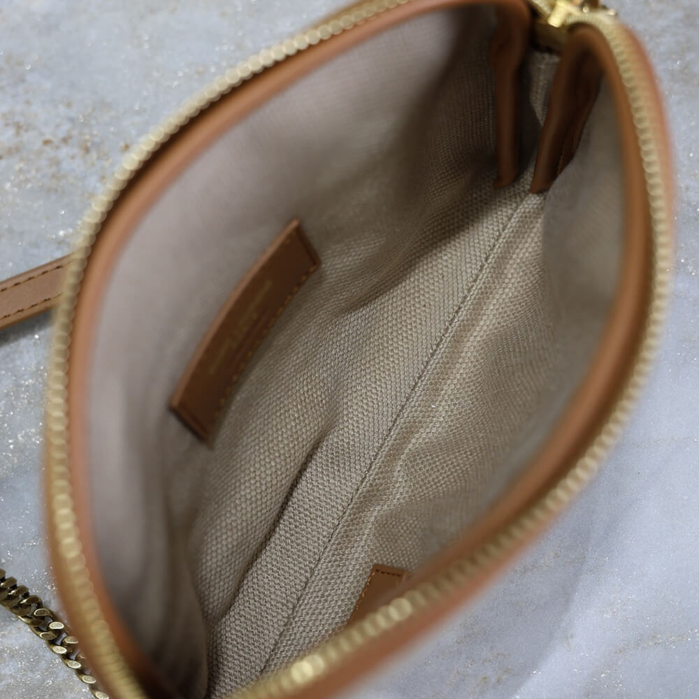 YSL GABY zipped pouch in canvas