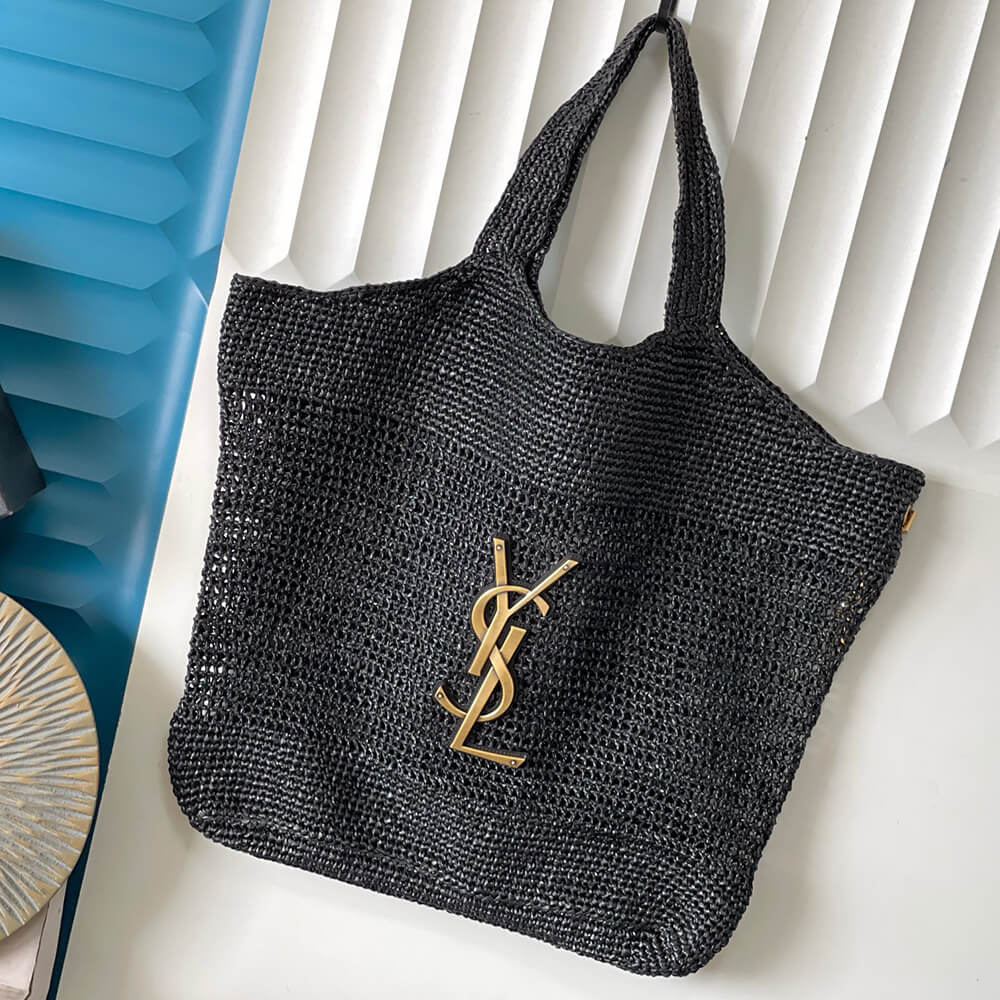 SAINT LAURENT icare in raffia(HIGH-END GRADE)