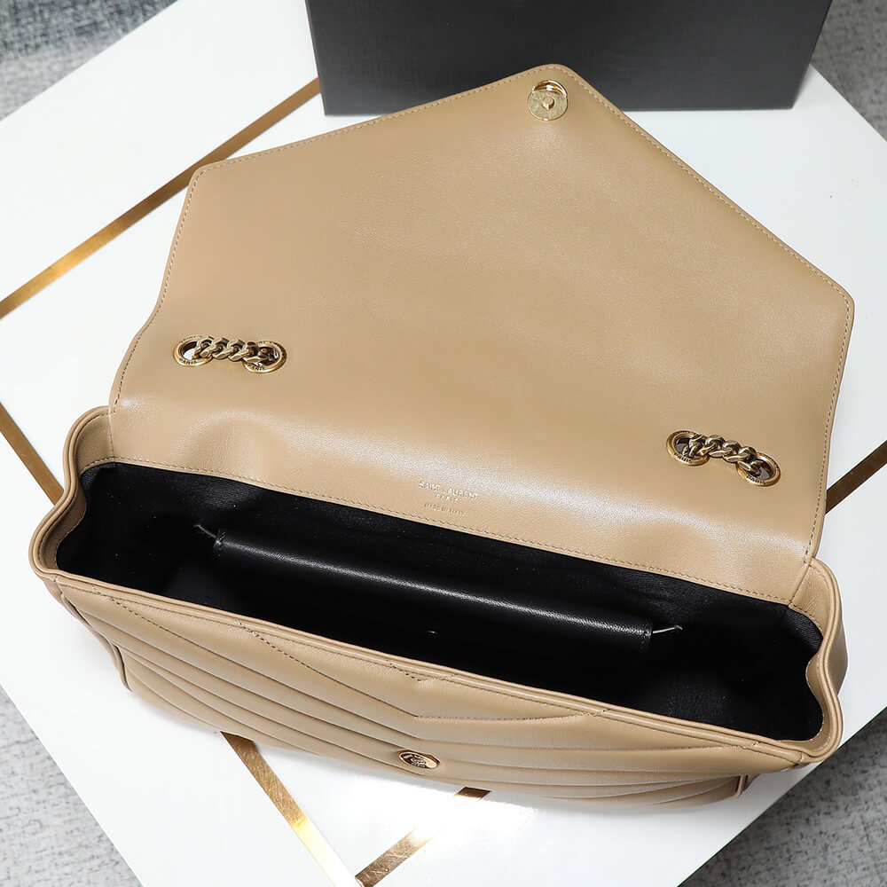 YSL LOULOU large in MATELASSE lambskin(HIGH-END GRADE)