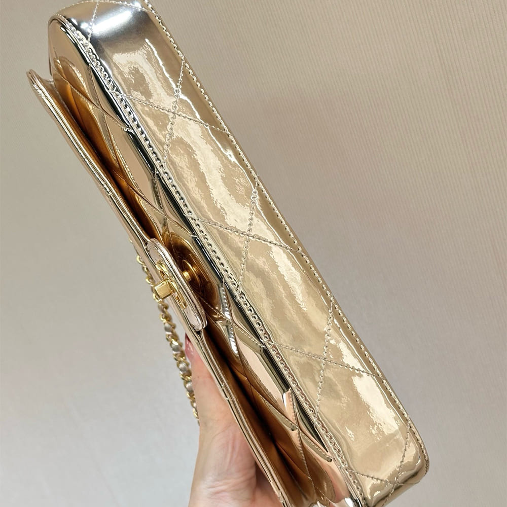 CHANEL Large Flap Bag With Top Handle(high-end grade)