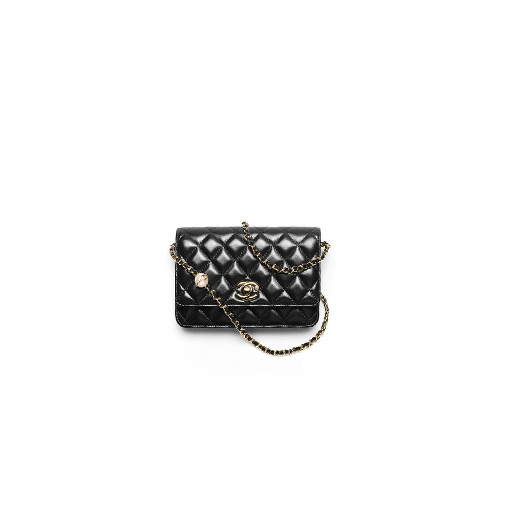 CHANEL Flap Phone Holder with Chain(HIGH-END GRADE)