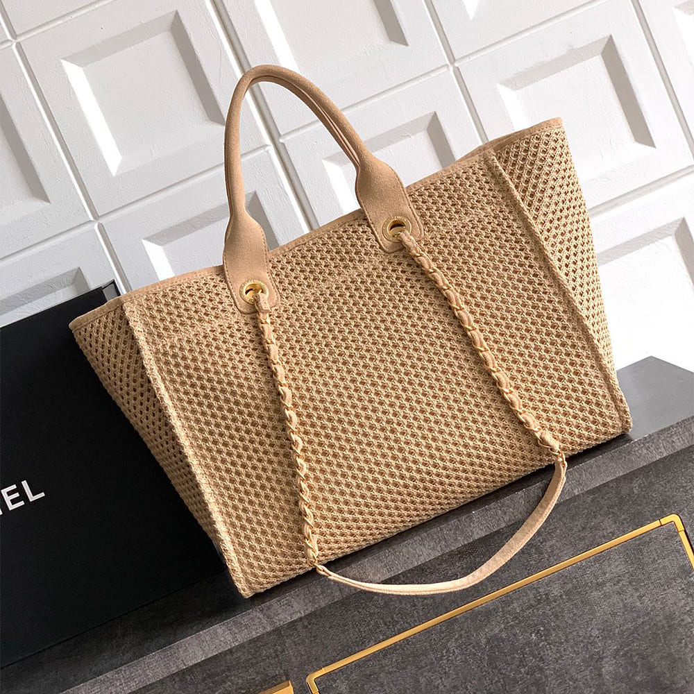 CHANEL Deauville Large Tote(HIGH-END GRADE)