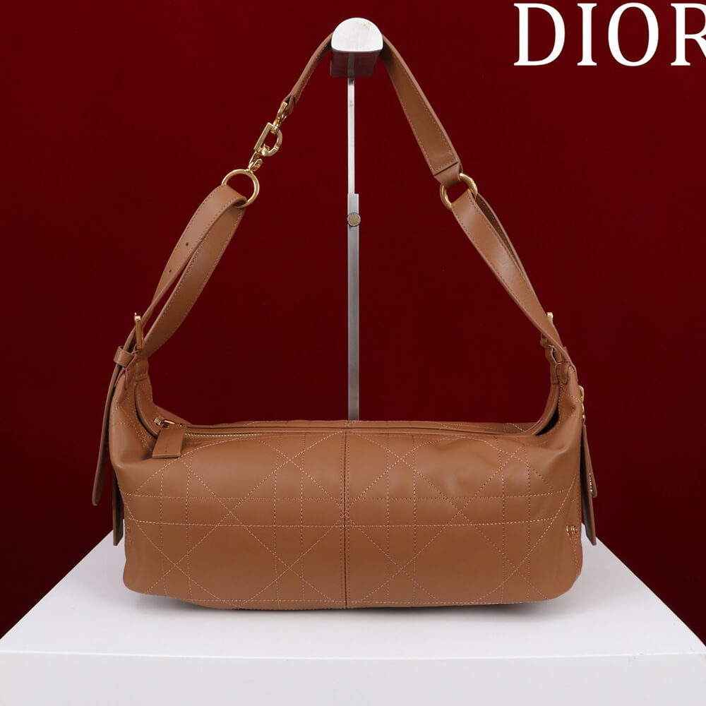 Dior Medium D-Journey Bag in Vintage Smooth Calfskin(HIGH-END GRADE)