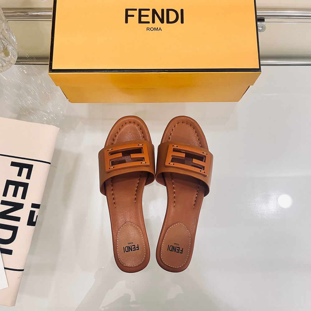 Fendi Baguette Slides
