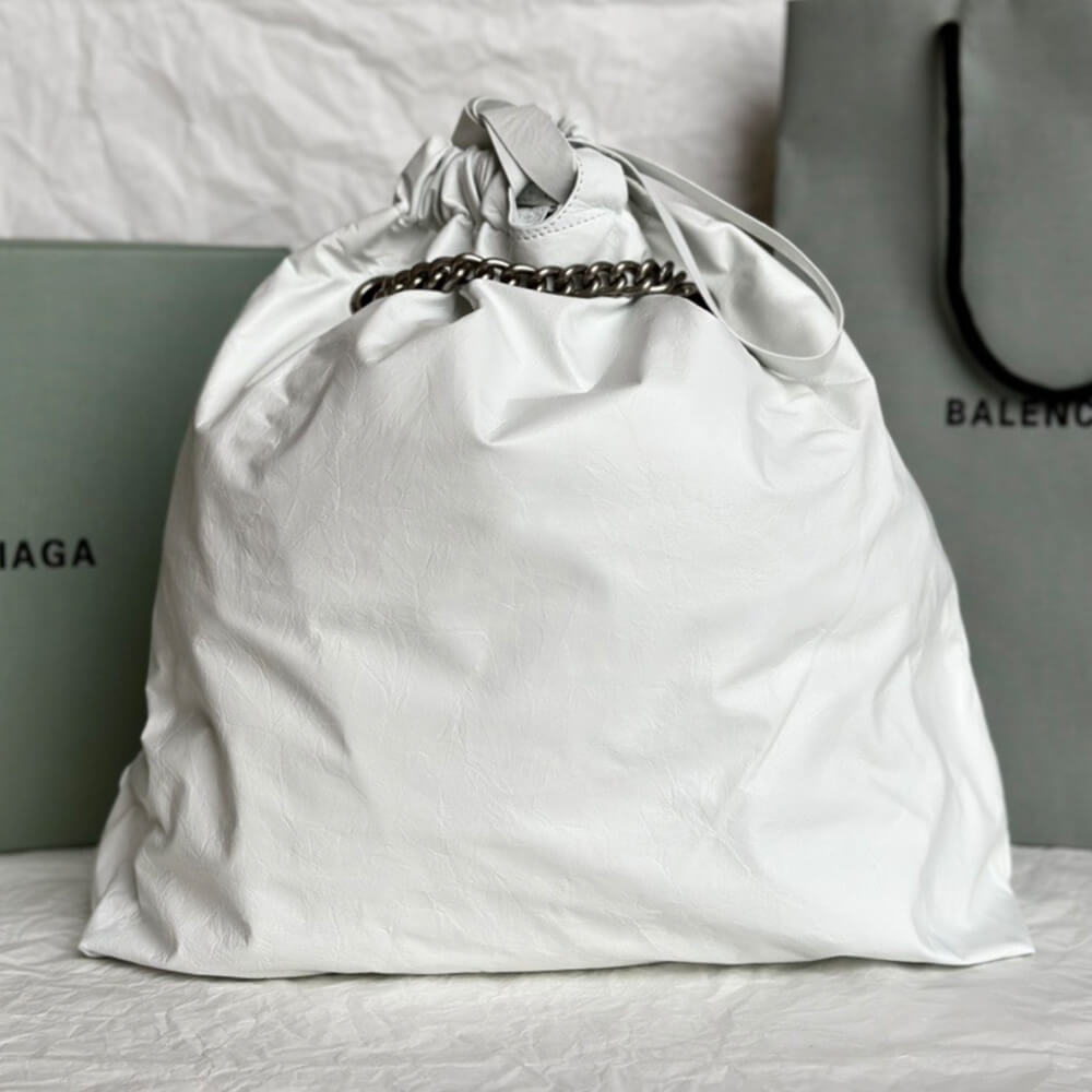 Balenciaga Women s Crush Tote Bag Medium(HIGH-END GRADE)