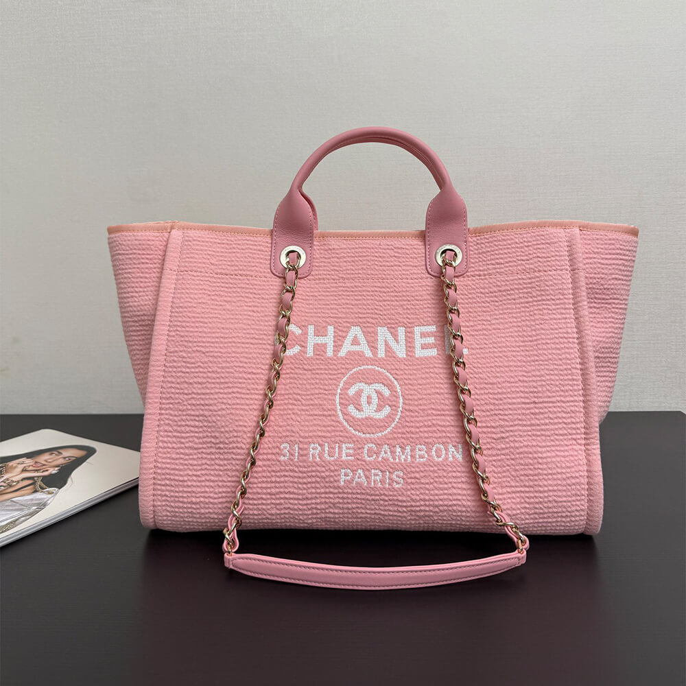 CHANEL Deauville Large Tote(HIGH-END GRADE)