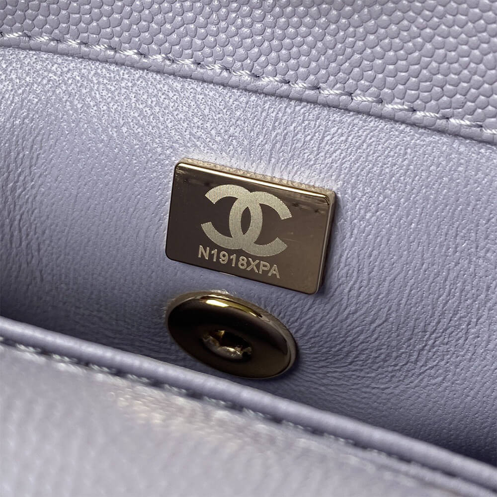 Chanel MINI COCO Handle Bag(HIGH-END GRADE)