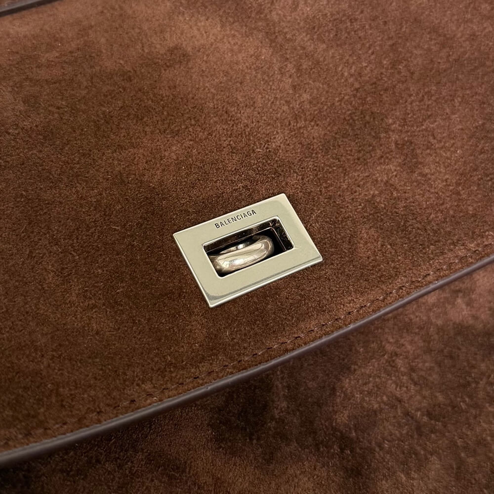 Balenciaga Rodeo Handbag Large Suede(HIGH-END GRADE)