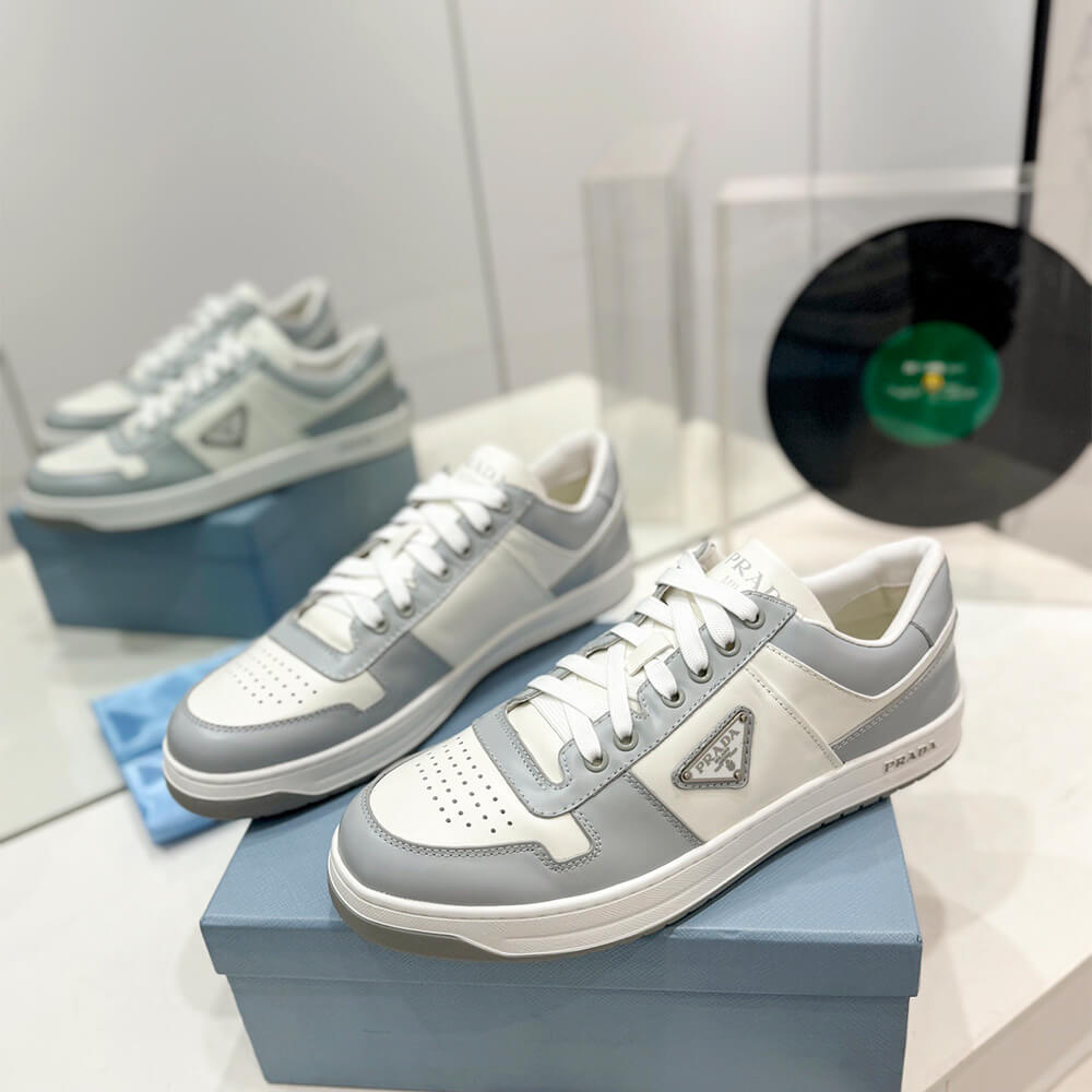 Prada Downtown nappa leather sneakers