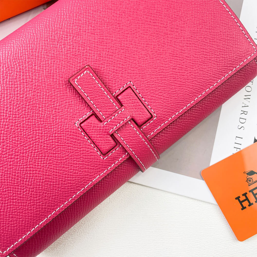 HERMES New H Passant Toutenmain wallet(HIGH-END GRADE)