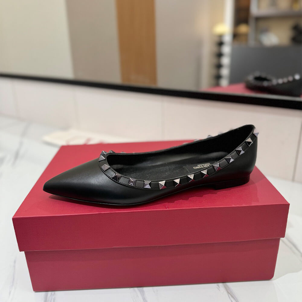VALENTINO ROCKSTUD BALLET FLAT