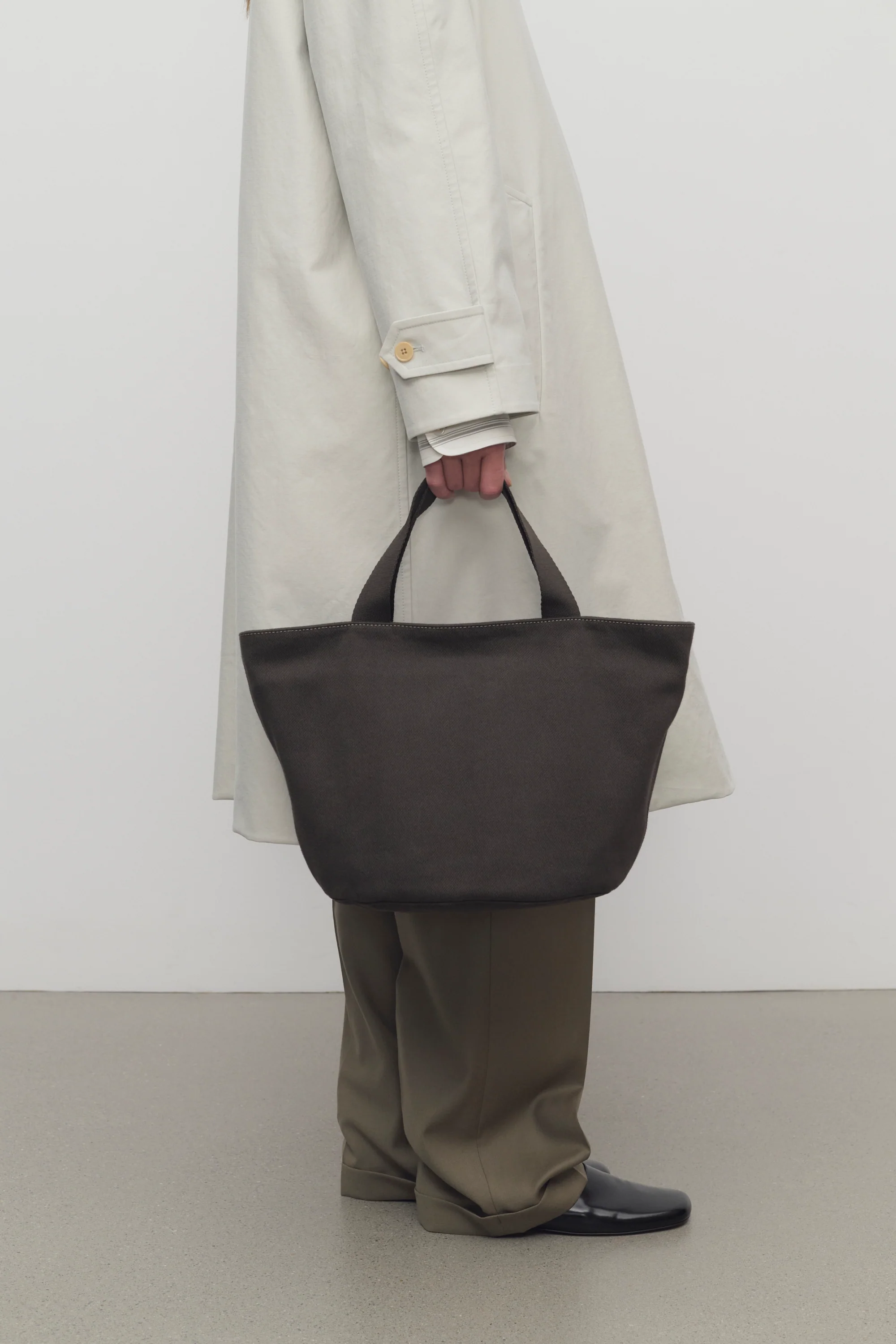 Sisal Tote Bag in Cotton Canvas