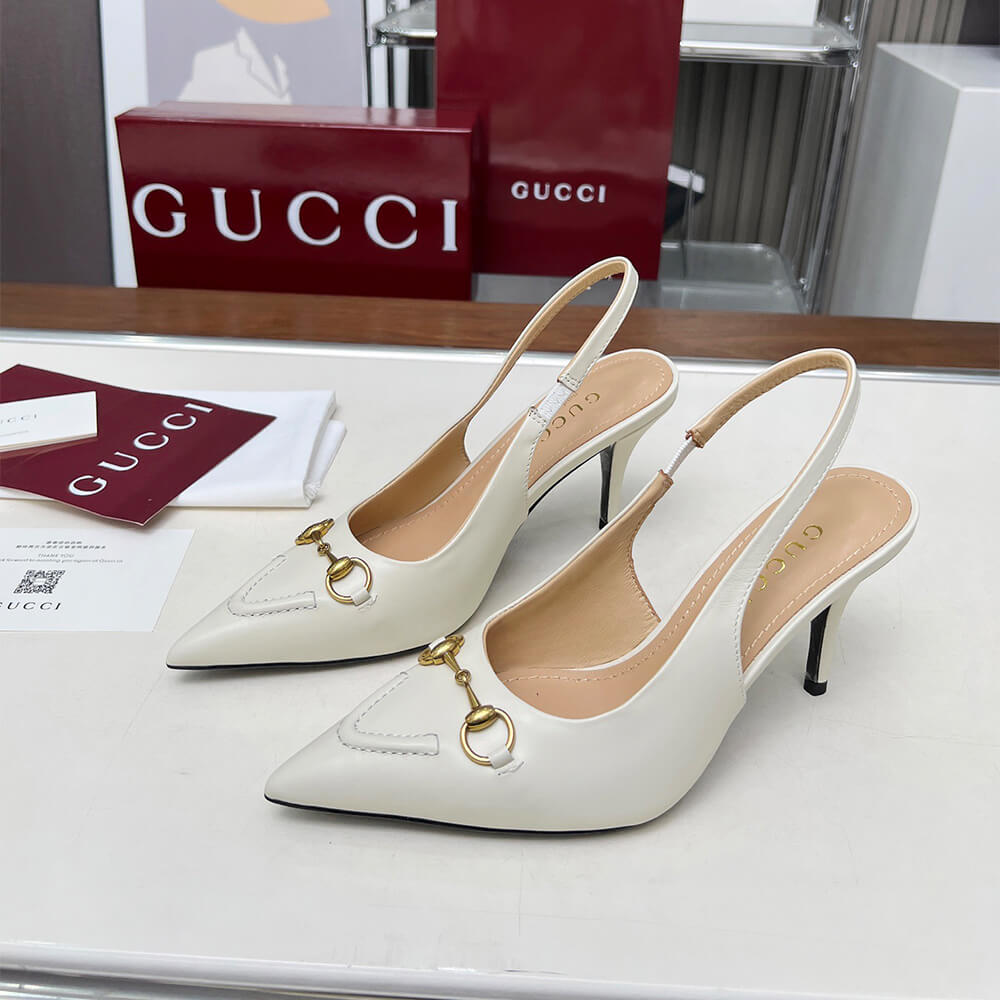 Gucci Women s slingback pump with Horsebit