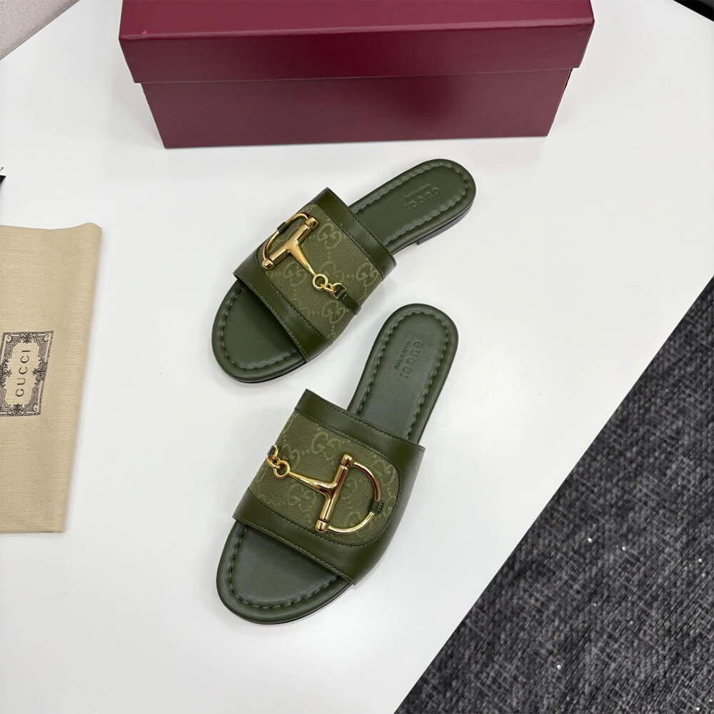 GUCCI Women s slide sandal with Horsebit