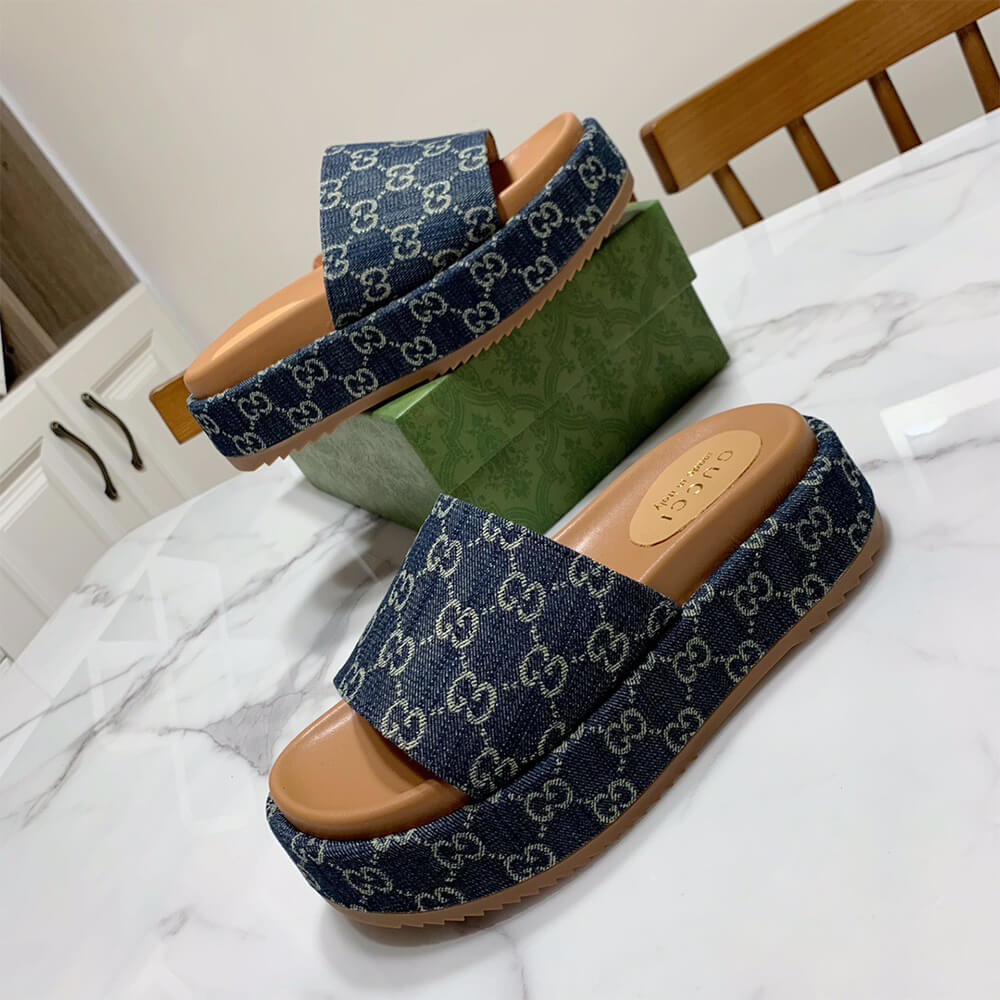 Women s platform slide sandal