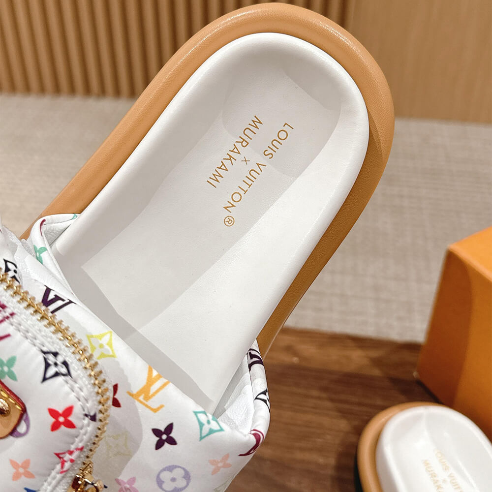 LV x TM Pool Pillow Flat Comfort Mule