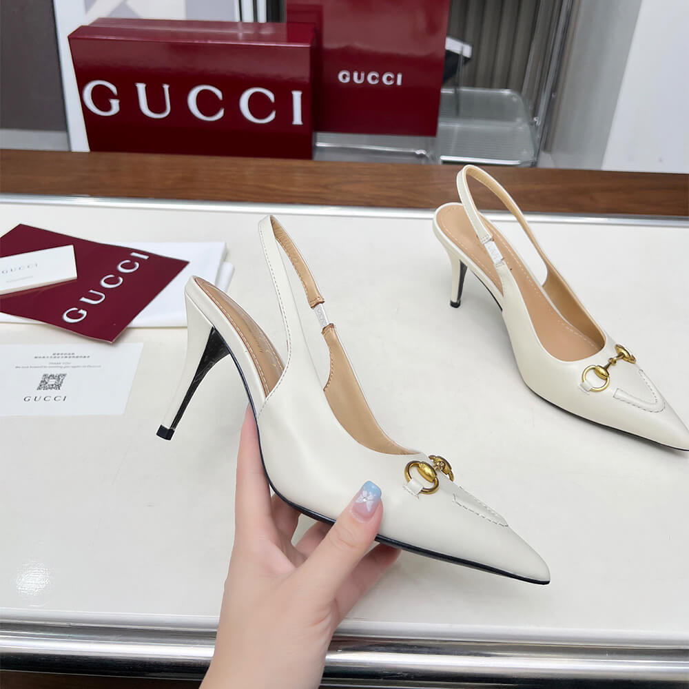 Gucci Women s slingback pump with Horsebit