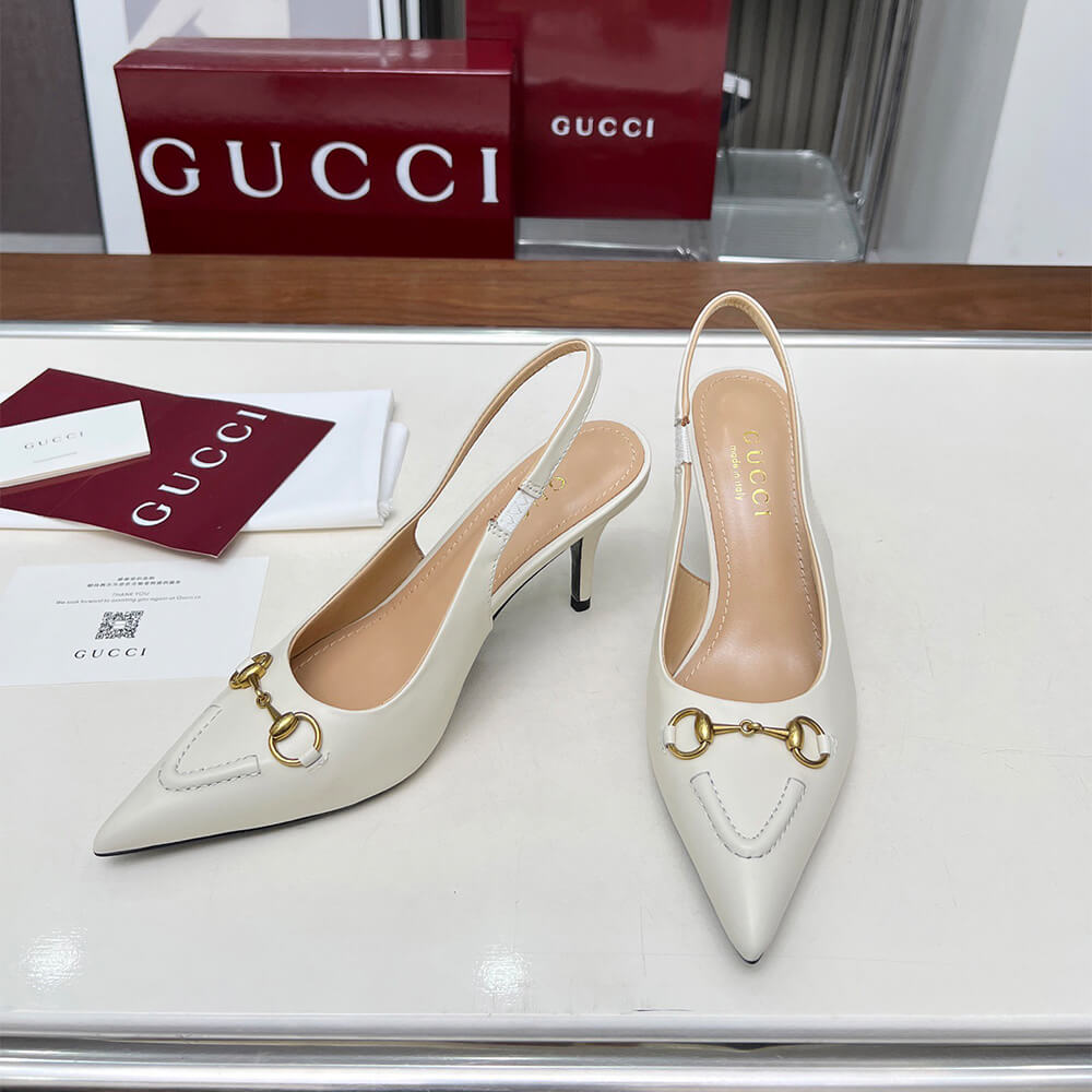 Gucci Women s slingback pump with Horsebit