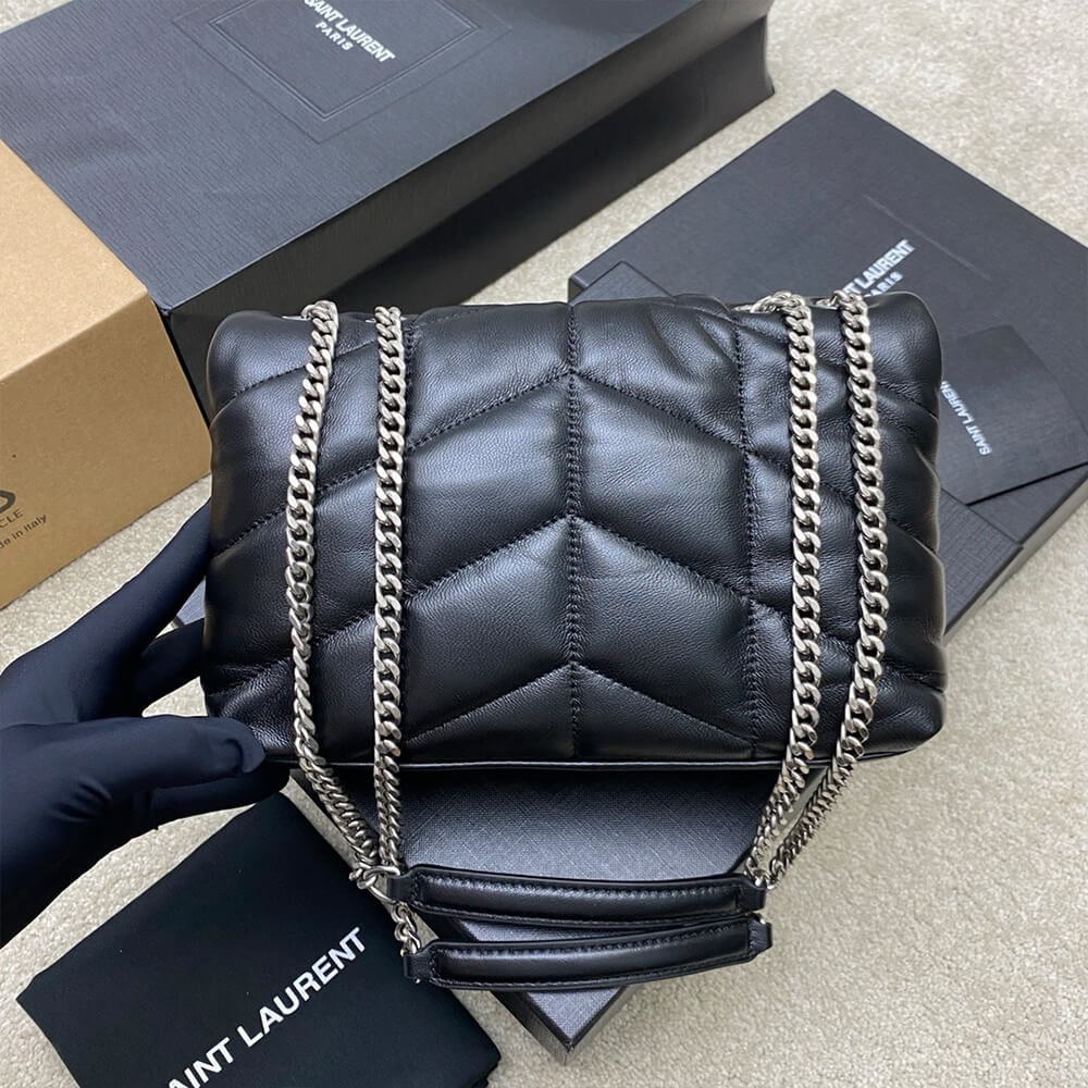 YSL Toy Puffer in lambskin