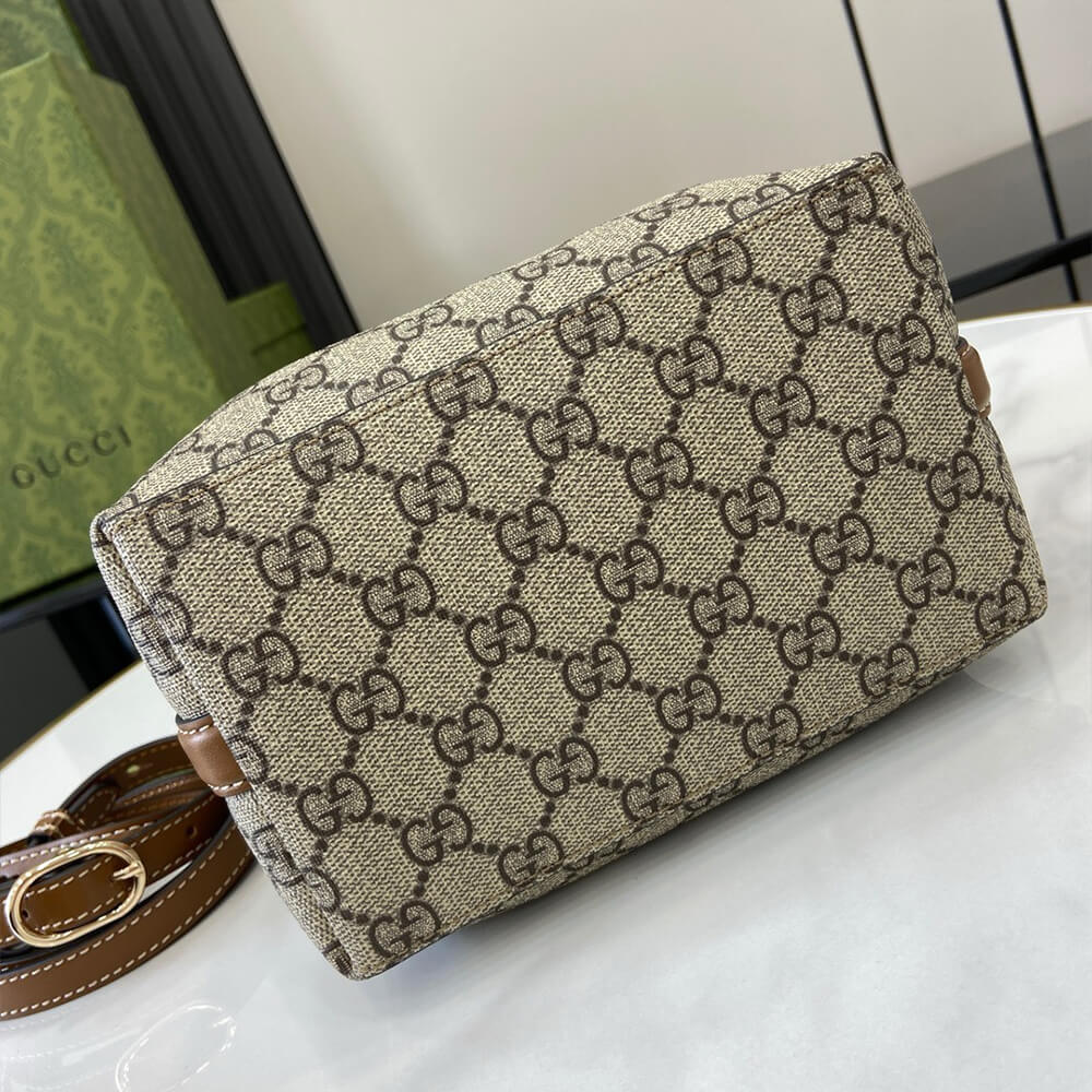 GG Emblem mini bucket bag