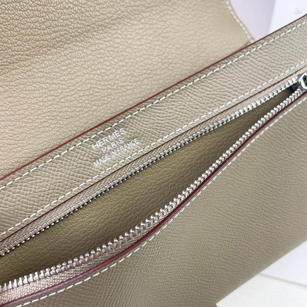 HERMES New H Passant Toutenmain wallet(HIGH-END GRADE)