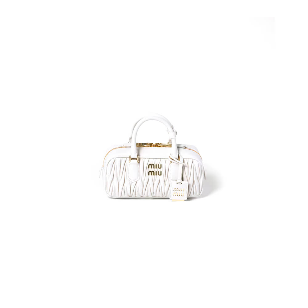 MIUMIU Medium Arcadie matelasse nappa Bag(HIGH-END GRADE)