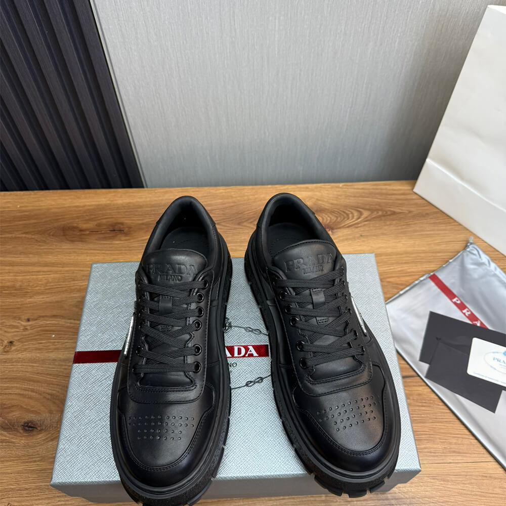 Prada Leather Sneakers