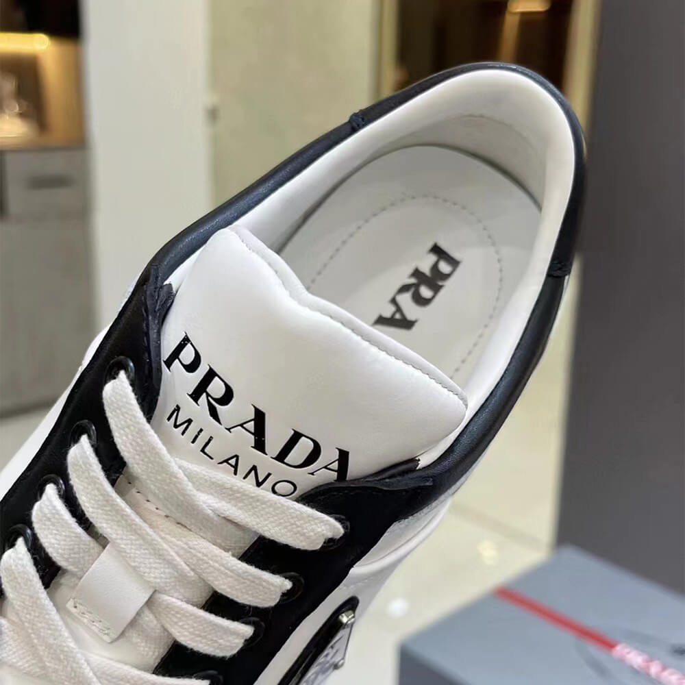 Prada Downtown nappa leather sneakers