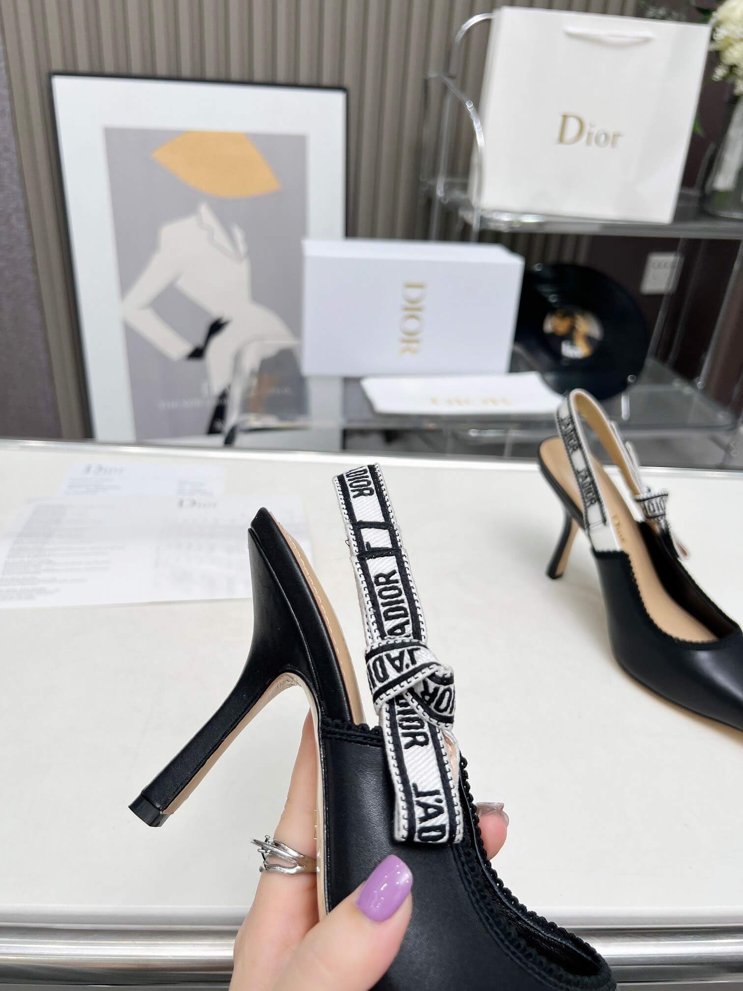 J Adior Slingback Pump