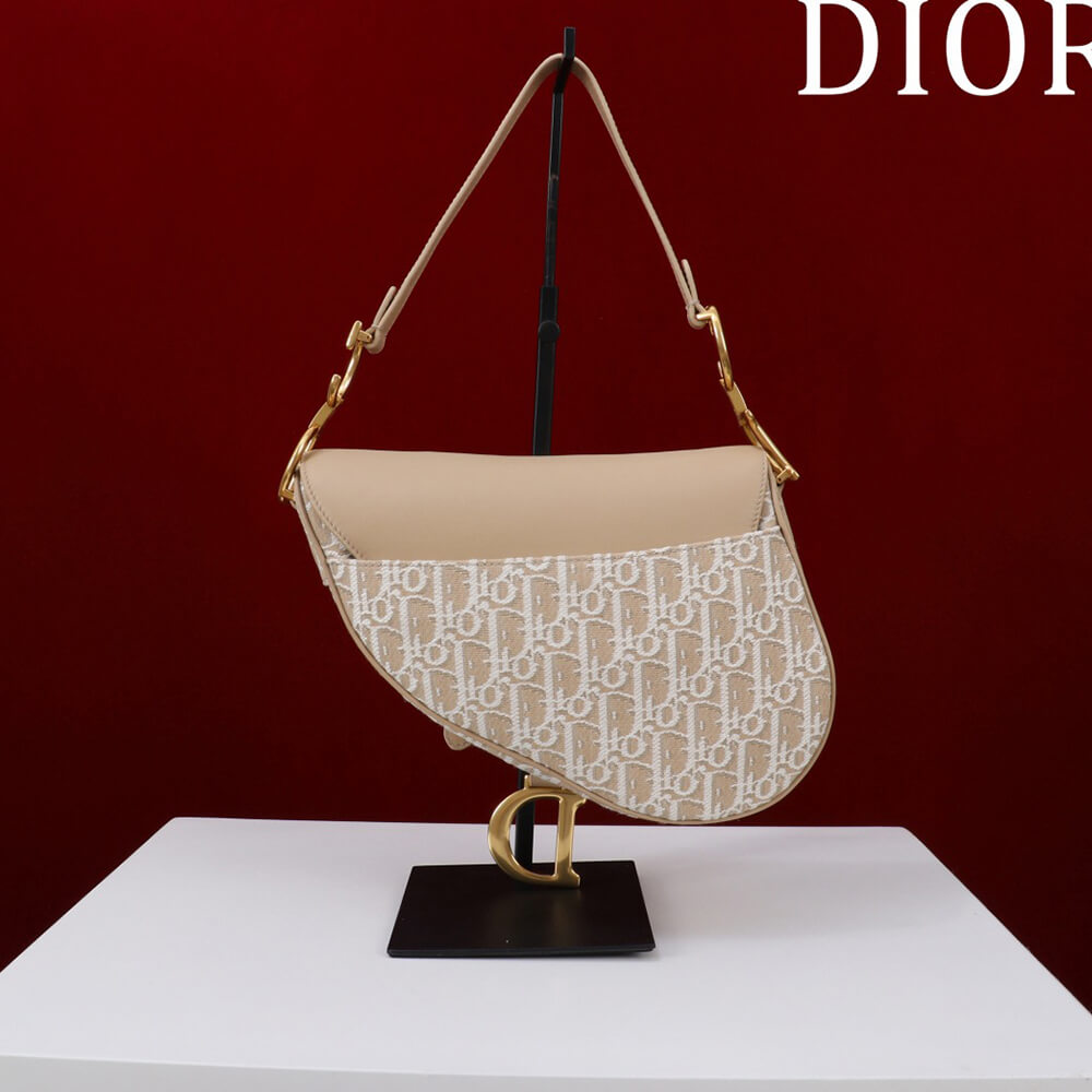 Dior Saddle Bag with Strap(HIGH-END GRADE)