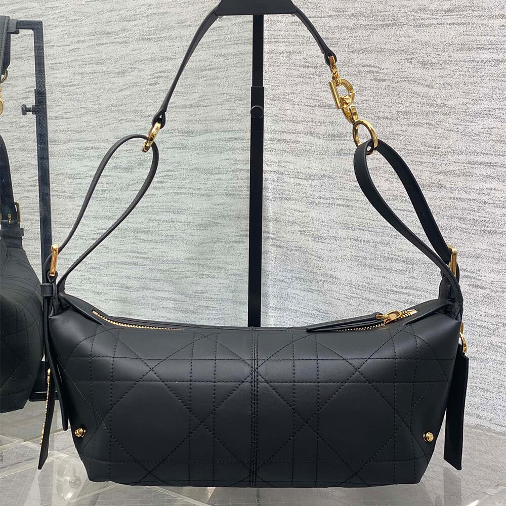 Dior Small D-Journey Bag in Vintage Smooth Calfskin(HIGH-END GRADE)
