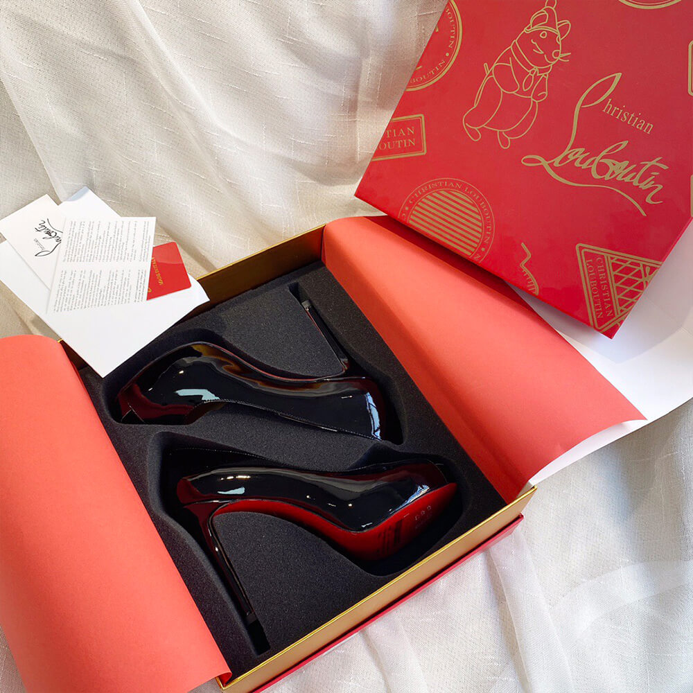 Christian Louboutin New Very Prive(120 mm Platform pumps)