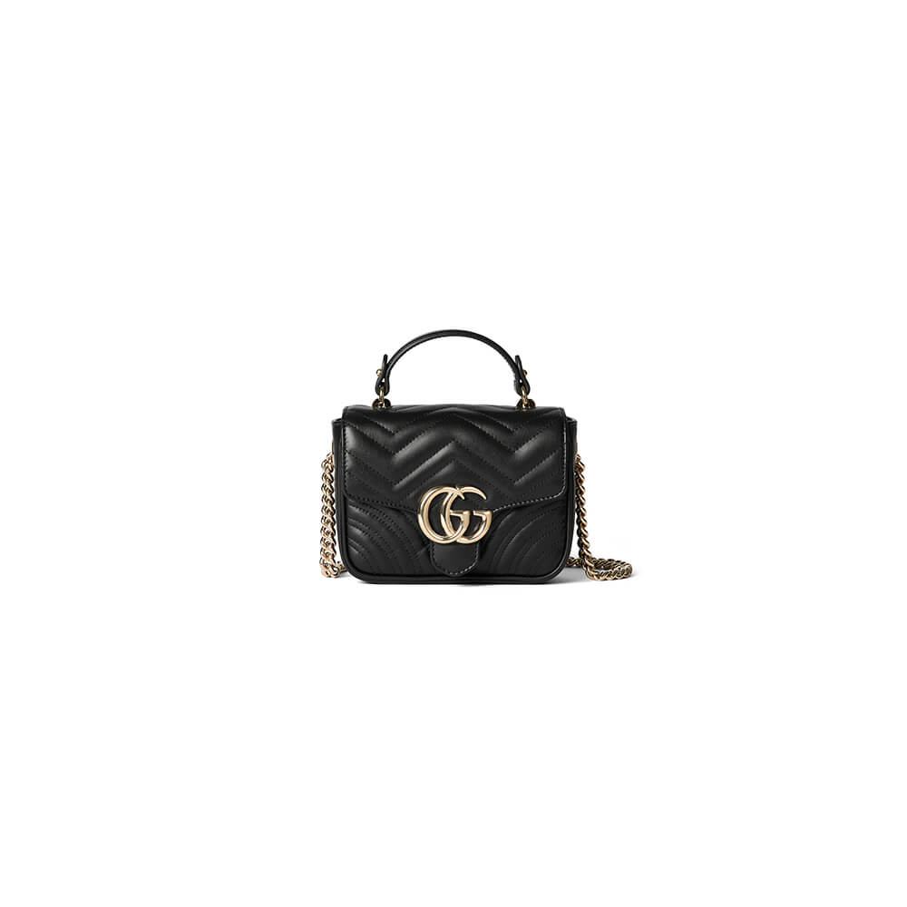 GG Marmont mini top handle bag