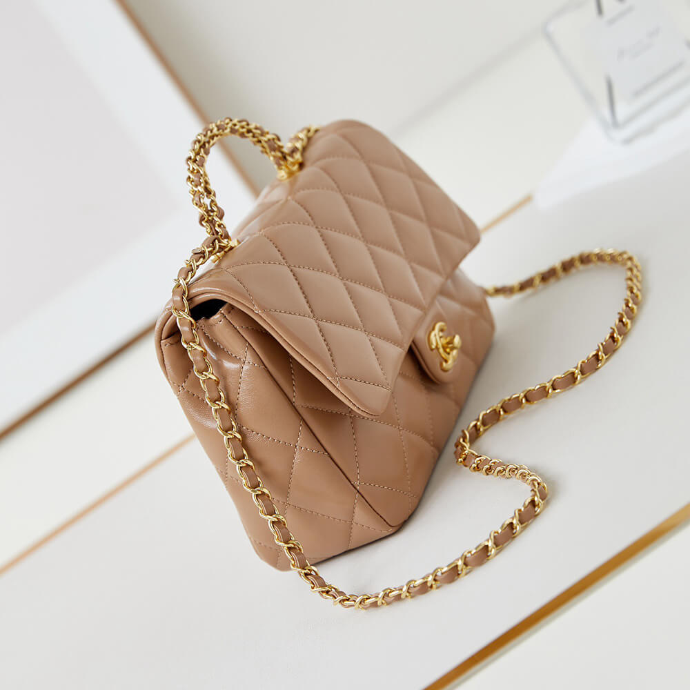 CHANEL Flap Bag with Top Handle