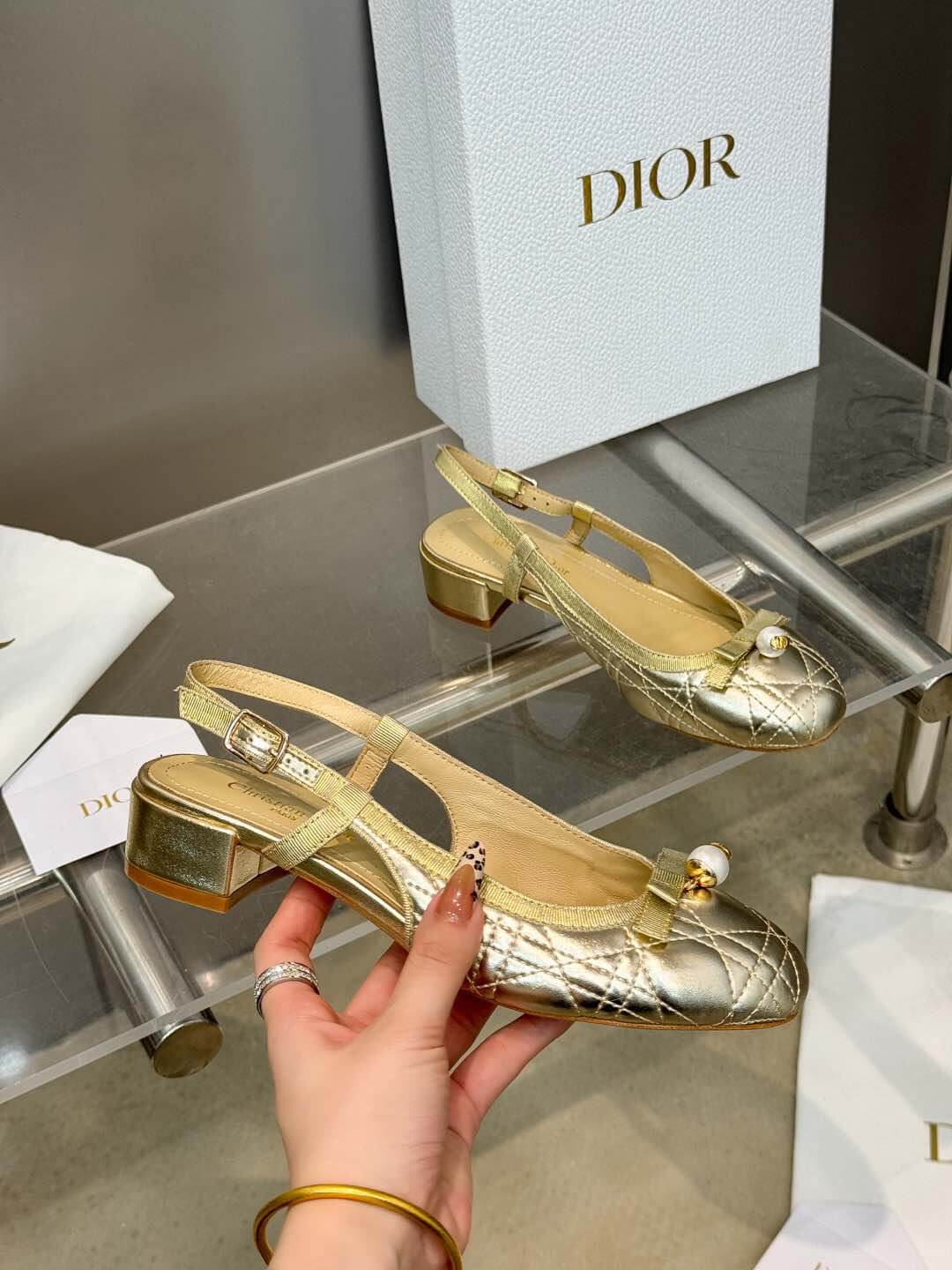 Dior Ballet Slingback Pump