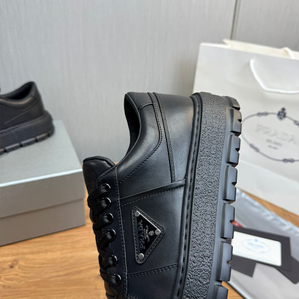 Prada Leather Sneakers