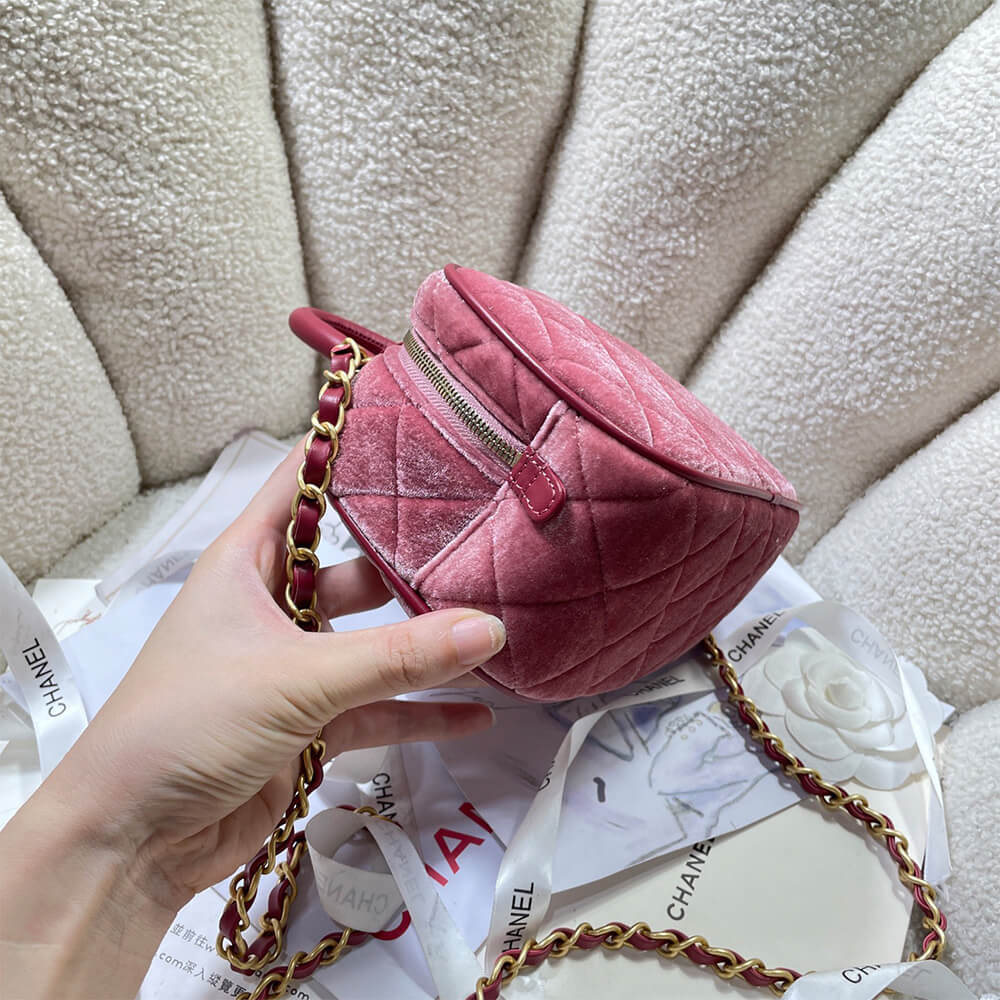 CHANEL Mini Bowling Bag(HIGH-END GRADE)