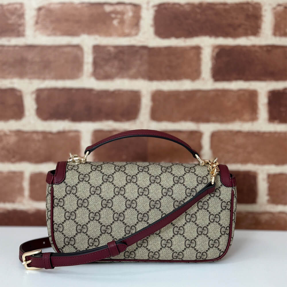 Gucci Horsebit 1955 Soft small top handle bag(HIGH-END GRADE)