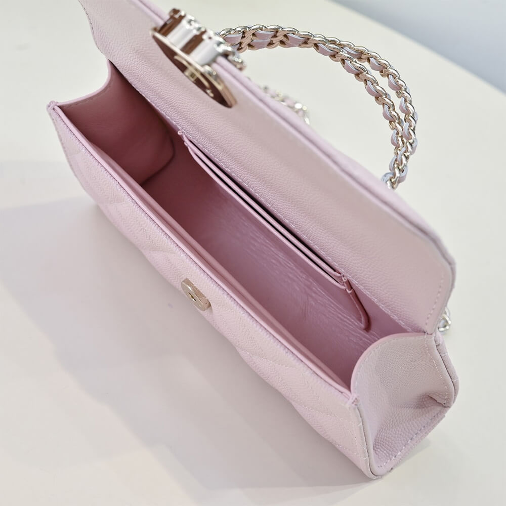 Chanel Flap Phone Holder with Chain(HIGH-END GRADE)