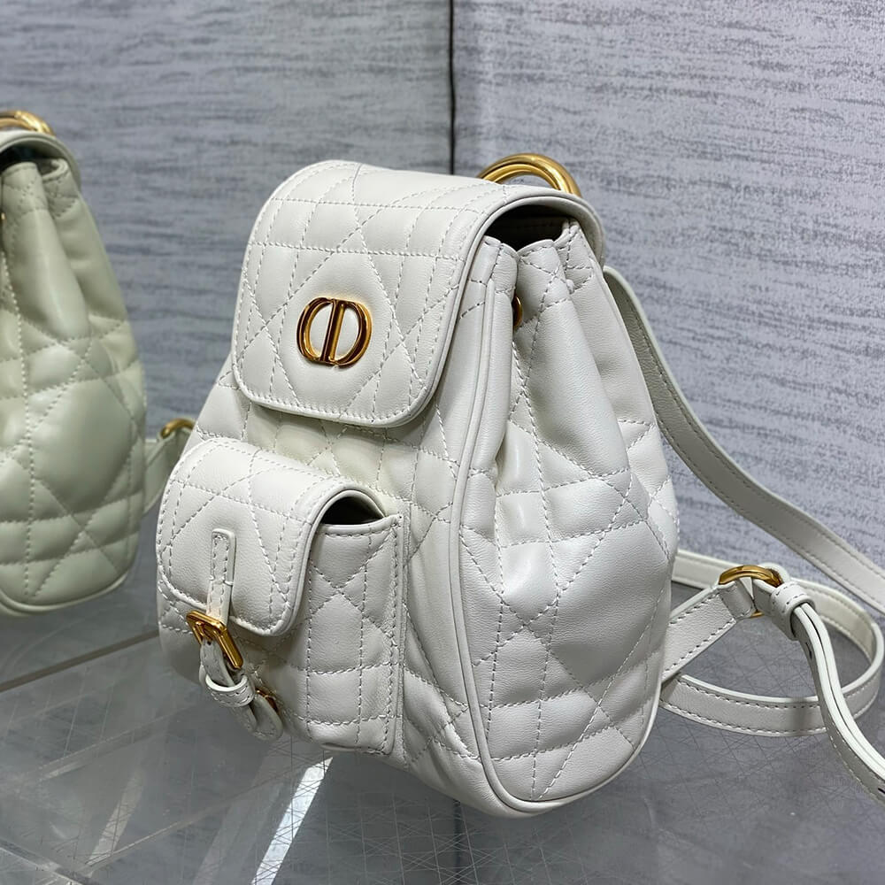 Small Dior Caro Backpack