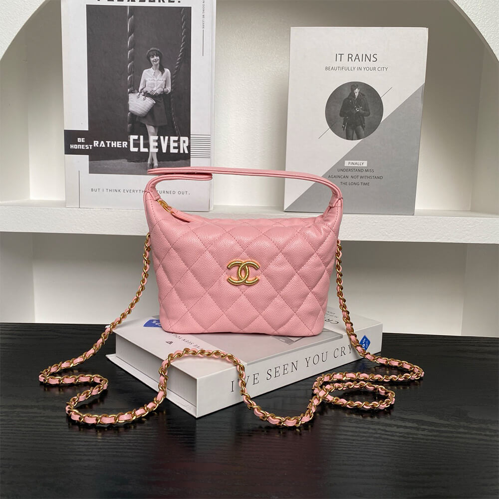 CHANEL Classic Hobo with Chain(High-end Grade)